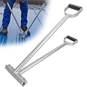 Professional 2 in 1 Standing Seam Tool,Leak-Proof Metal Roofing Bending Pliers, Non-Slip Ergonomic Handle Sheet Metal Hand Seamer for Edging, Roofing & Clamping