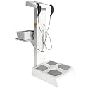 Professional 3D Scanner Analyzer Body Composition Analysis Height Weight Body Fat Percentage Visceral Fat Test, Body BMI Measuring Body Element Detection Composition Analyzer with Printer White