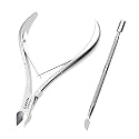 Professional Cuticle Trimmer & Nippers, Stainless Steel Nail Care Tool
