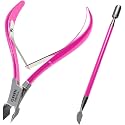 Professional Cuticle Trimmer &amp; Nippers, Stainless Steel Nail Care Tool