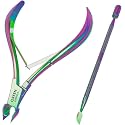 Professional Cuticle Trimmer &amp; Nippers, Stainless Steel Nail Care Tool