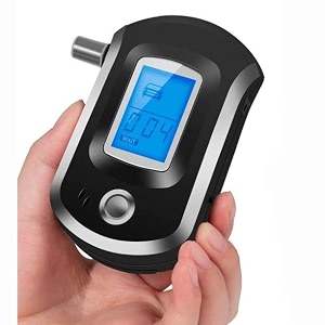 professional digital mini police lcd screen breath alkohol alcohol tester breathalyzer bafometro alcoholimetro