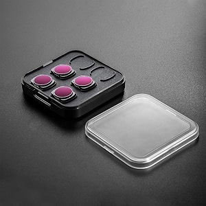 professional filter for dji osmo pocket 2 dji pocket 1 camera lens glass magnetic cover optical multi layer coated quick release kit anti-scratchdust protective 4-pack nd8163264
