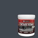 Professional Floor Paint Kit (5 Gallon Slate Dark Gray, 800-1000 sq.ft) - Acrylic Concrete Coating for Garages &amp; Basements | Single Component Formula | Scratch Resistant &amp; Low VOC | Ready-to-Use