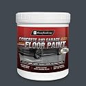 Professional Floor Paint Kit (Slate Dark Gray, 5 Gallon,800-1000 sq.ft) - Acrylic Concrete Coating for Garages &amp; Basements | Single Component Formula | Scratch Resistant &amp; Low VOC | Ready-to-Use