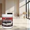 Professional Floor Paint , non-mixed satin paint, Acrylic Concrete Coating for Garages &amp; Basements | Single Component Formula | Scratch Resistant &amp; Low VOC | Ready-to-Use,suitable for garages, concrete, interior walls
