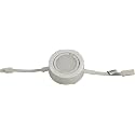 Professional Grade - 120 Line-Voltage LED Light (Warm White Light/White Cover 1 Pack)