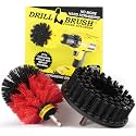 Professional Grade Ultra Stiff and Stiff Bristle Scrub Brush Kit