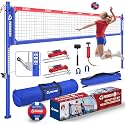 Professional Heavy Duty Volleyball Net Set for Backyard Outdoor