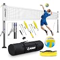 Professional Heavy Duty Volleyball Net Set for Backyard Outdoor