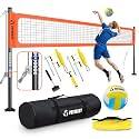 Professional Heavy Duty Volleyball Net Set for Backyard Outdoor