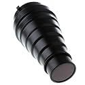 Professional Light Conical Snoot with Honeycomb Grid & Filter Kit for Bowens