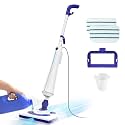 Professional Steam Mop Cleaner, 1300W Floor Steamer with Detergent Chamber
