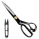 Professional Tailor Scissors 10 Inch for Cutting Fabric Heavy Duty Scissors for Home Office Dressmakers Use