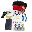 Professional Wiring Splice Sealing Kit, Waterproof Wire Connector System with 80W Glue Gun, Sealant Sticks, Crimper and Stripper for Automotive, Marine, Trailer, ATV/UTV Wire Repair