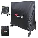 Professionnal Ping Pong Table Cover. Premium Quality. Ultra-Resistant and Waterproof for Outdoor and Indoor use. Oxford 600D strong fabric. Universal tennis table cover. ProCover