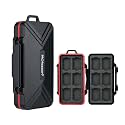 PROfezzion Memory Card Case for 12 CFexpress Type-A and 12 SD SDHC SCXC