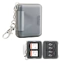 PROfezzion SD Card Holder Case for 4 SD/SDXC/SDHC & 8 microSD TF Memory