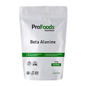 profoods beta alanine powder 125 grams