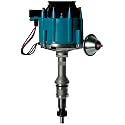 Proform 66980B Vacuum Advance HEI Distributor with Steel Gear and Blue Cap for Ford 351C-400/429/460