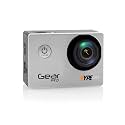 Progear GDV485SL.01 4K 30fps Ultra HD Waterproof Sports Action Camera with Wi-Fi Wireless Connectivity to Smartphone, Fully Submergible Case, Silver