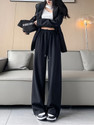 PROGENY Solid Women Black Track Pants