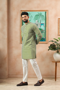 Progetto Men Kurta Pyjama Set