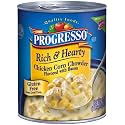 Progresso Rich & Hearty, Chicken Corn Chowder Soup, 18.5 oz (Pack of 6)