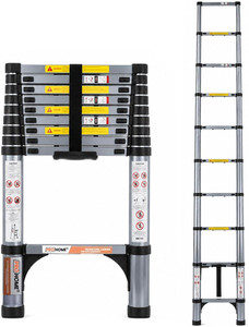 ProHome Portable Telescopic Ladder 12.8ft 3.9