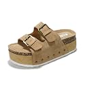 Project Cloud 100 Genuine Leather Platform Sandals