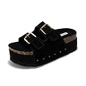 PROJECT CLOUD 100 Genuine Leather Platform Sandals