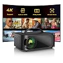 ONOAYO Outdoor-Projector-4K with AI Auto Focus,50WDolby Audio,Built-in Apps