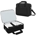 Projector Carrying Case, Projector Bag with Accessories Storage Pockets