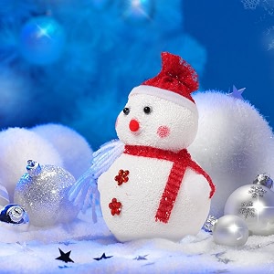 prokart christmas foam medium cute iceman figure with elegant hat for christmas party decor - white red  xmas glowing snowman doll vintage ornaments set for home decor red amp white snowman