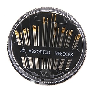 prokart imported 30pcs assorted hand sewing needles embroidery mending craft quilting pack of 3