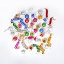 ProKart Premium 45pc set Christmas Mixed Decorations Ornaments | Xmas Tree Decorations Hanging Ornaments for Home, Birthday, Valentine's, Christmas Funny Party & New Year Party (Multi Xmas Tree Decor)