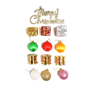 prokart premium christmas mixed decorations ornaments  xmas tree decorations hanging ornaments for home partytreecraftchristmasxmas decorationnew yearvalentine39s golden mix xmas decor