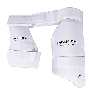 prokick pioneer combo left hand cricket thigh pad lh - mens