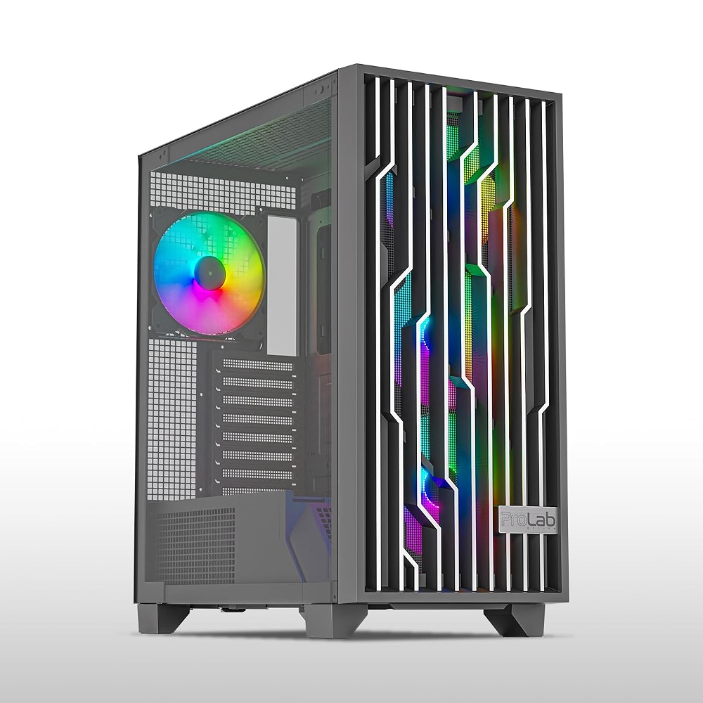 ProLab Design AI848 ARGB Workstation Computer Case|Mid Tower Cabinet ...
