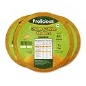Prolicious Healthy Protein Khakhra| 34g Protein &amp; 17g Fibre Per Pack |Vegan Snack| Gluten Free|No Maida |No Palm Oil| 170g (Pack of 3) | Cream &amp; Onion
