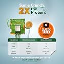 Prolicious Khakhra Cream & Onion High Protein Khakhra | Upgrade Your Snacking | 10g Protein + 5g Fibre | Same Crunch, Snack Smarter | Plant Based, Gluten Free | No Palm Oil | 170g (Pack of 6)