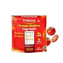 Prolicious Healthy Protein Khakhra |34g Protein &amp; 17g Fibre |Vegan Snacks |No Maida |No Palm Oil |170g (Pack of 4) | Tangy Tomato