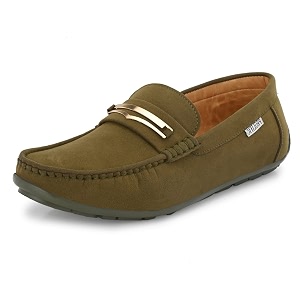 Prolific Mens Casual Suede Loafers