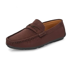 Prolific Mens Casual Suede Loafers