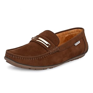 Prolific Mens Casual Suede Loafers