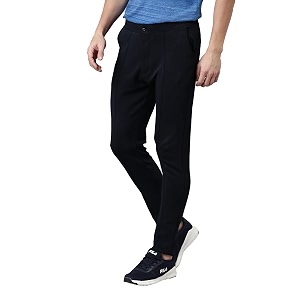Proline Cotton Charcoal Marl Trouser for Men