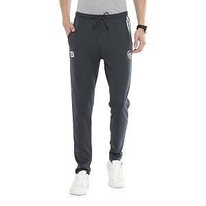 Proline Mens Cotton Track Pant -Black-