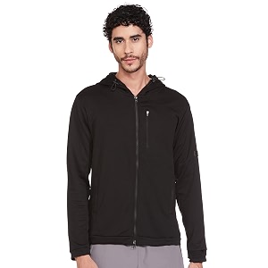 Proline Mens Cotton Blend Hooded Neck Sweatshirt