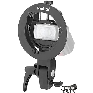 prolite s2 bracket  bowens mount tilt control umbrella slot  for all speedlite flash softbox reflector snoot  camera photography amp videography