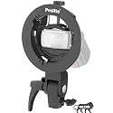 Prolite S2 Bracket | Bowens Mount, Tilt Control, Umbrella Slot | for All Speedlite Flash, Softbox, Reflector, Snoot | Camera Photography & Videography